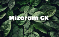 Mizoram GK MCQ Questions and Answers