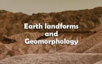 Earth landforms and Geomorphology Questions and Answers