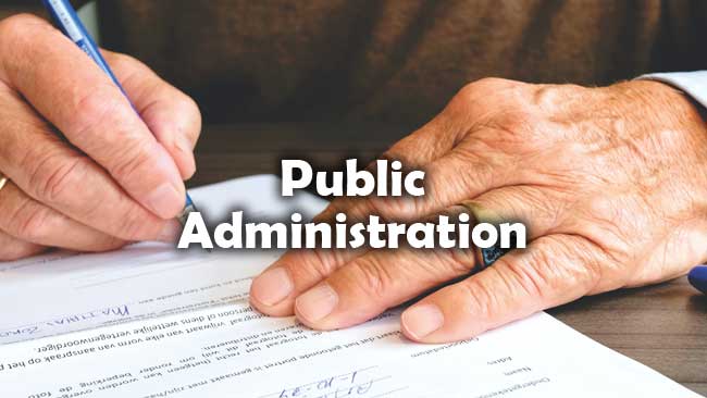 Public Administration Old Question Papers