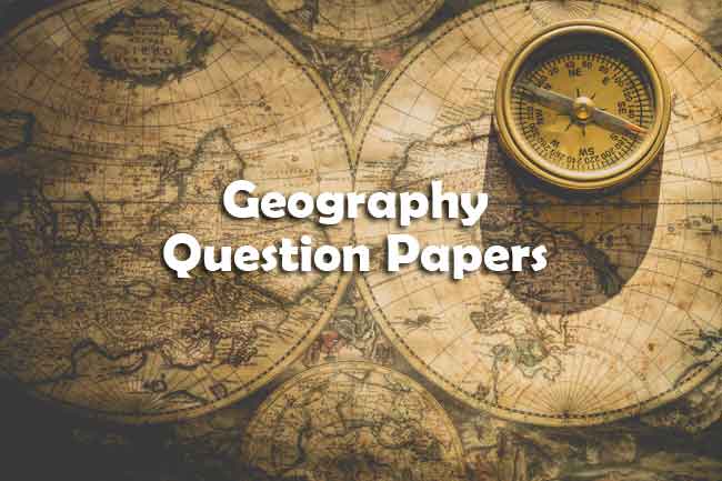 Geography Sample Questions and Answers