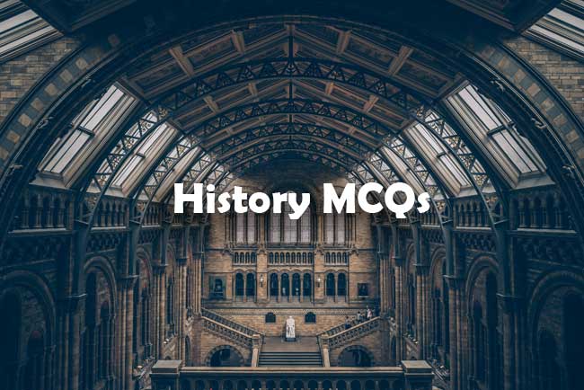 History MCQ for WBCS